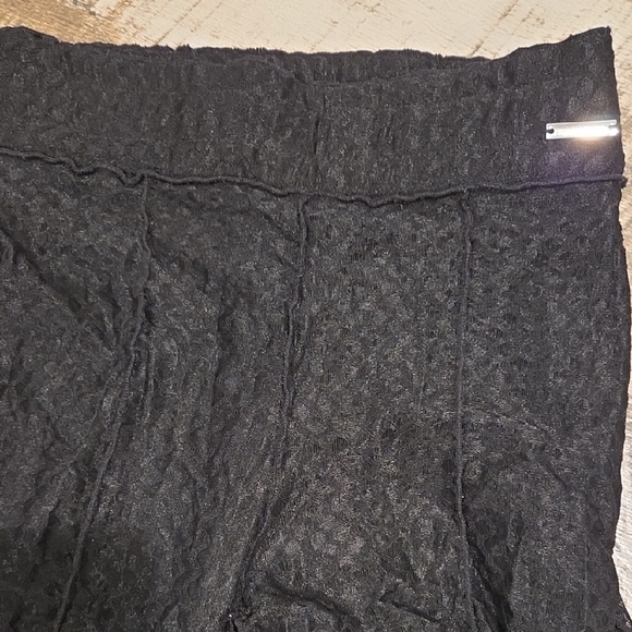 Maniere De Voir Black Boot Cut Flare Pants - Picture 4 of 13